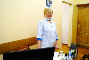 Медсестра женского смотрового кабинета Наталья Коткина