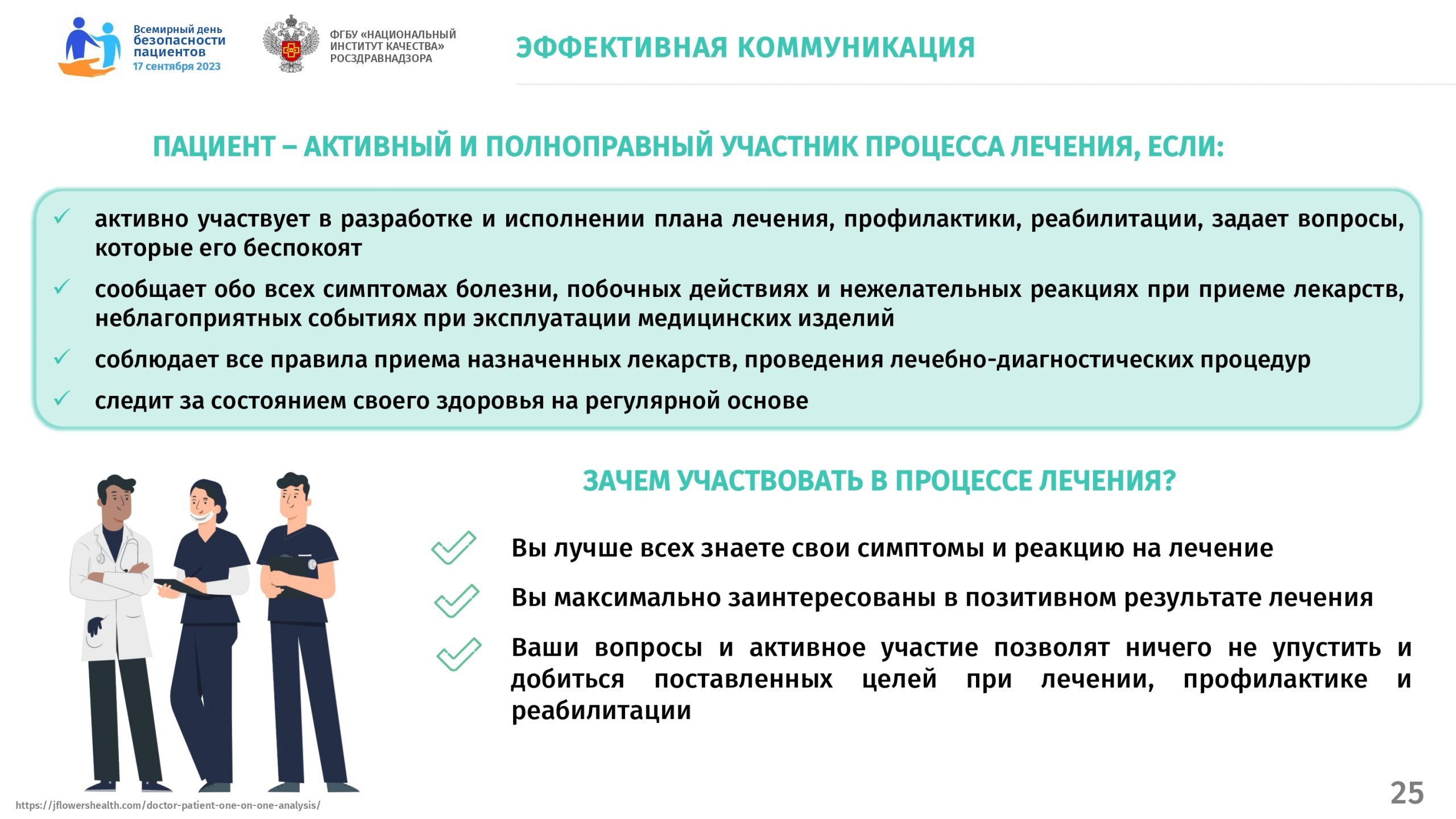 Всемирный день безопасности пациентов | ГБУЗ Архангельской области  «Архангельская городская клиническая поликлиника № 1»